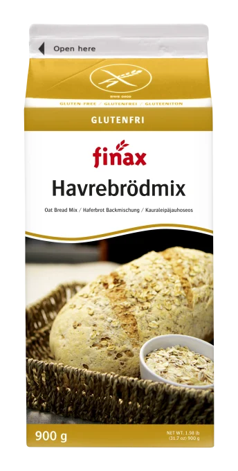 Finax Havrebrödmix Glutenfri 900 g Finax