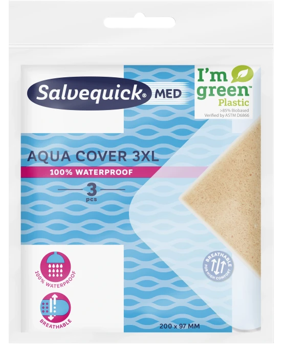 Salvequick MED Aqua Cover 3XL 3st Salvequick