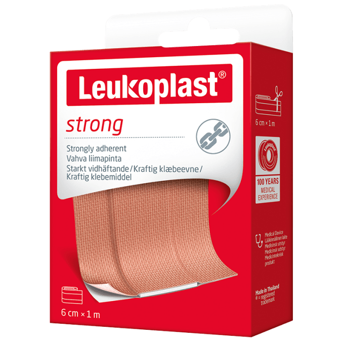 Leukoplast Strong plåsterrulle 6cm x 1m Leukoplast
