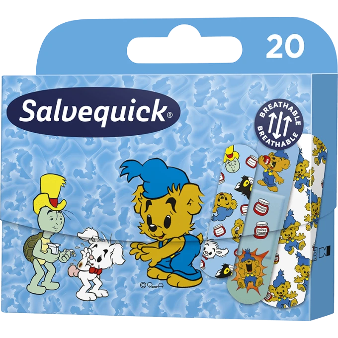 Salvequick Bamseplåster 20 st Salvequick, Bamse