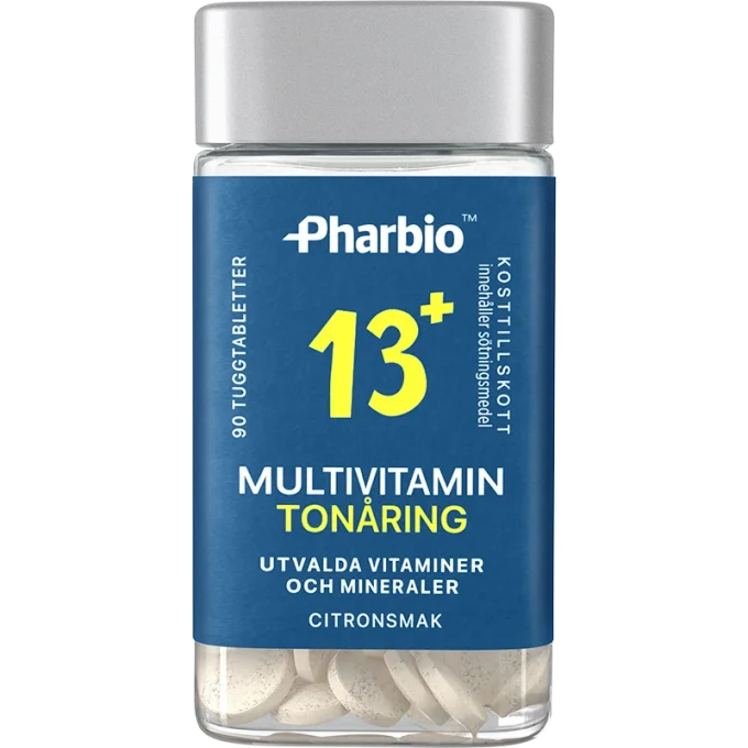 Pharbio Multivitamin Tonåring 90 st Pharbio