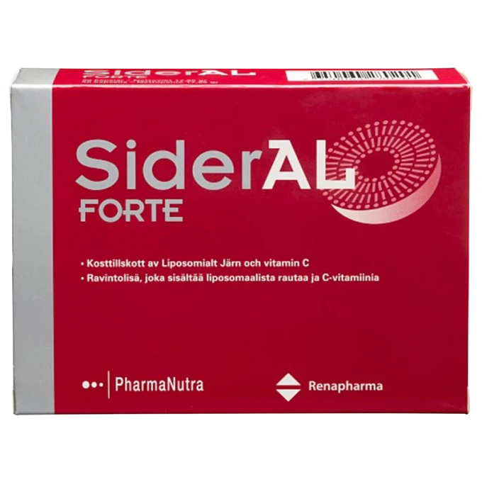 SiderAL Forte 30 kapslar SiderAl