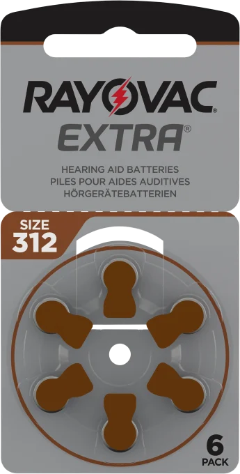 Rayovac Extra Advanced Act 312 6 st Rayovac