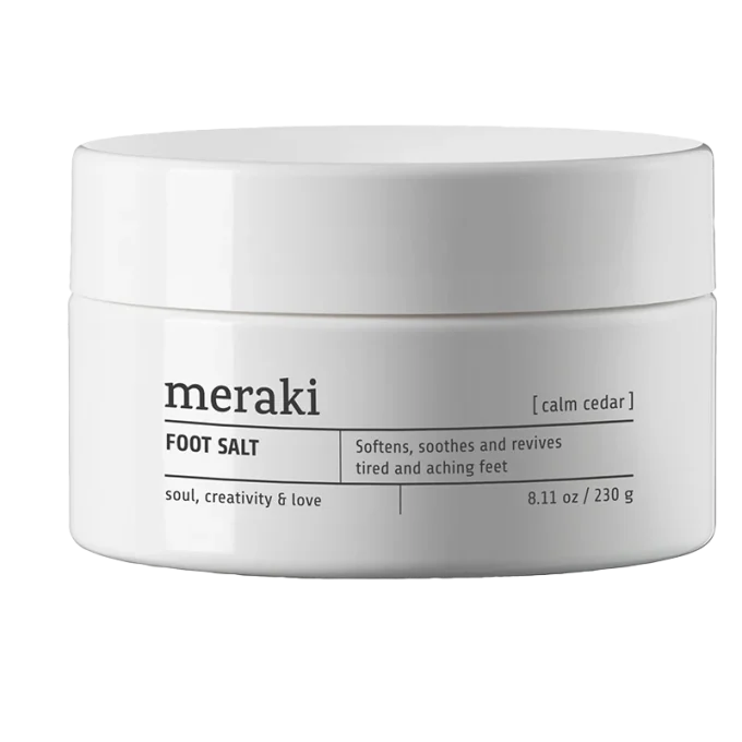 Meraki Foot salt Calm Cedar 230 g Meraki