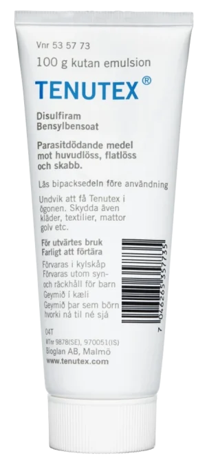 Tenutex kutan emulsion 20 mg/g + 225 mg/g 100 g Tenutex