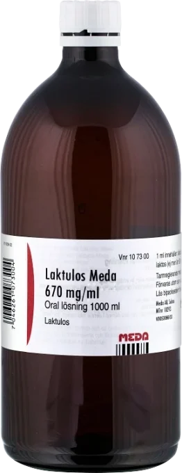 Laktulos Meda oral lösning 670mg/ml 1000 ml Laktulos