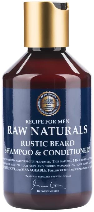 Raw Naturals Rustic Beard Shampoo & Conditioner 250 ml Raw Naturals