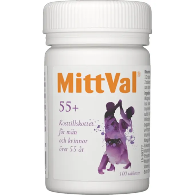 MittVal 55+ Tablett 100 st MittVal