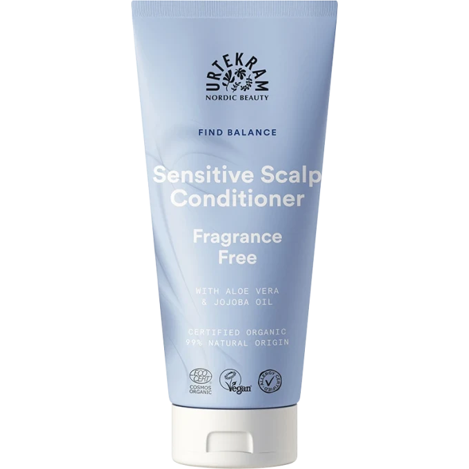 Urtekram Find Balance Fragrance Free Sensitive Scalp Conditioner 180 ml Urtekram