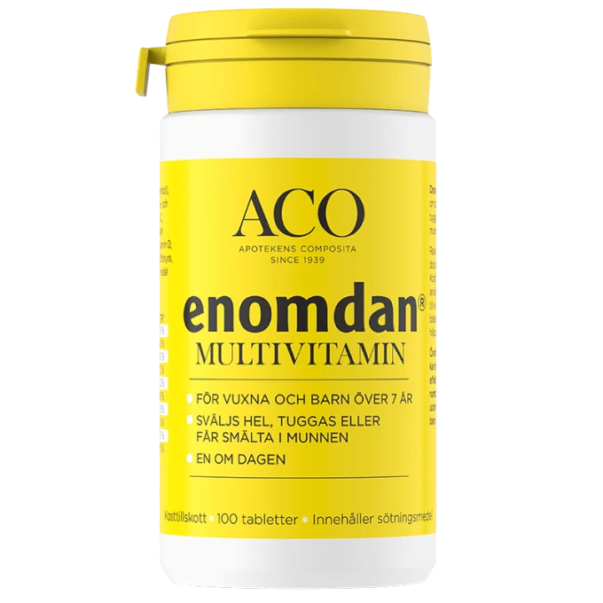 ACO Enomdan Multivitamintablett 100 st ACO