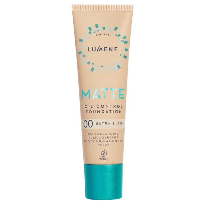 Lumene Matte Oil-Control Foundation SPF 20 30 ml 00 Ultra Light Lumene