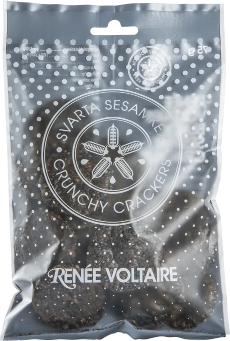Renée Voltaire Svarta Sesamkex 75 g Renée Voltaire