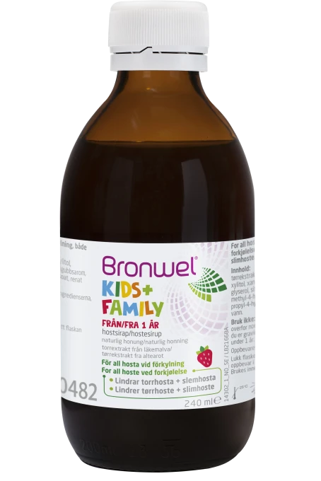Bronwel Hostsirap Kids+Family 240 ml Bronwel