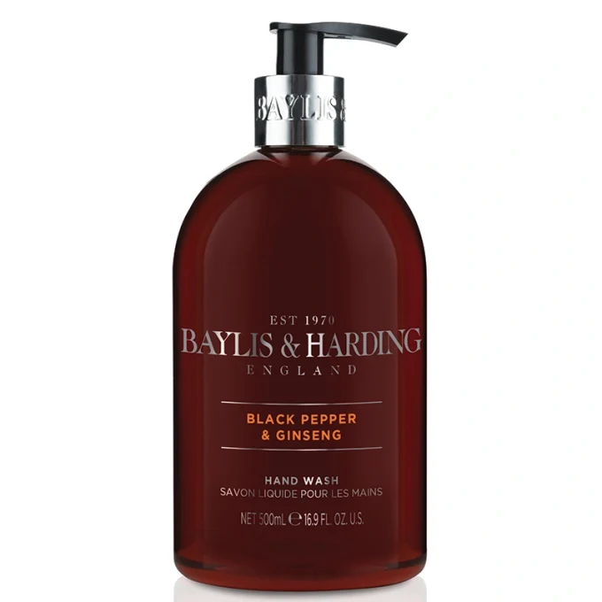 Baylis & Harding Signature Hand Wash Black Pepper & Ginseng 500 ml Baylis & Harding