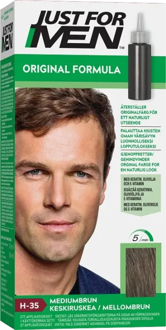 Just For Men Original Formula Hair Hårfärg Medium Brown Just For Men