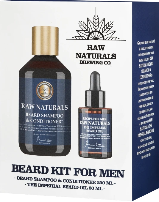 Raw Naturals Beard Kit Raw Naturals