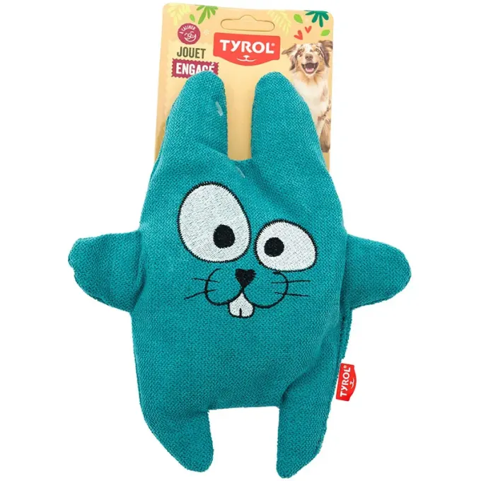 Tyrol Hundleksak Crazy Bun 21 cm Tyrol