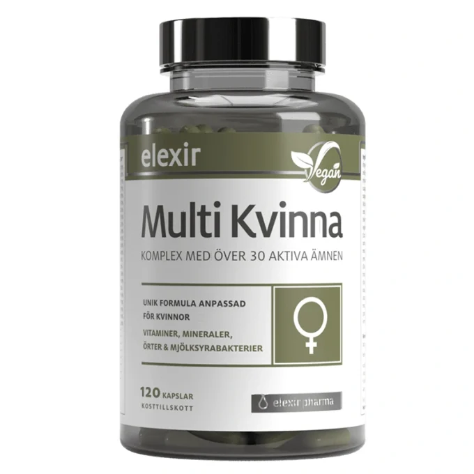 Elexir Pharma Multi Kvinna 120 kapslar Elexir Pharma