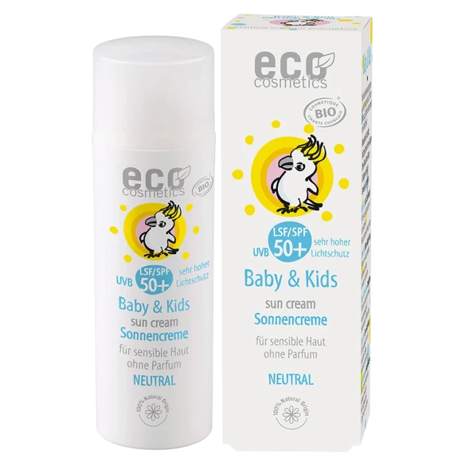 Eco Cosmetics Baby & Kids Solkräm SPF50+ Neutral 50 ml Eco Cosmetics