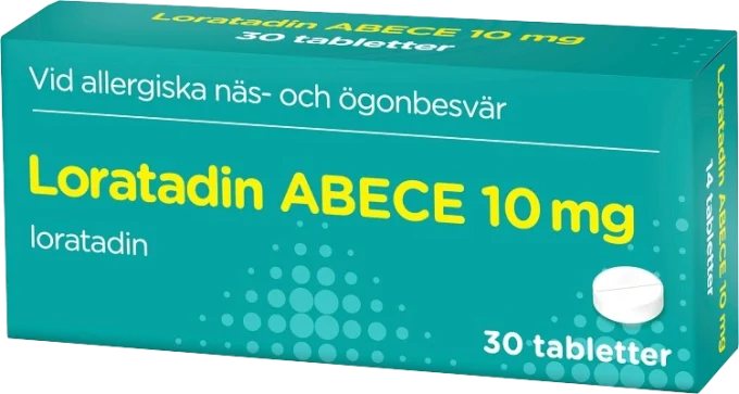 Loratadin ABECE Tablett 10 mg 30 st ABECE