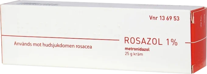 Rosazol kräm 1% 25 g Rosazol