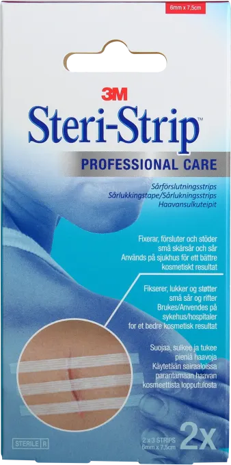 3M Steri-Strip suturtejp 6 x 75 mm 6 st Steri-strip