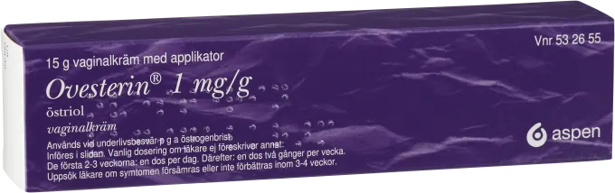 Ovesterin vaginalkräm 1 mg/g 1x15 g Ovesterin