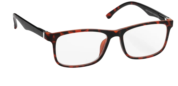 Lix Läsglasögon Stockholm Matt Havana Black +2,0 Haga Optik