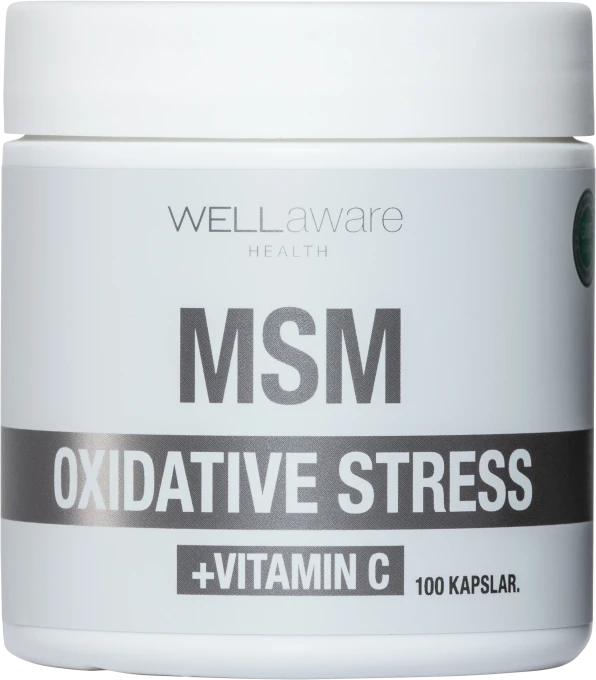 WellAware Health MSM + Vitamin C 100 kapslar WellAware