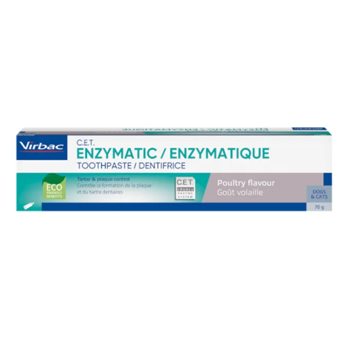 Virbac Enzymtandkräm 70 g Virbac
