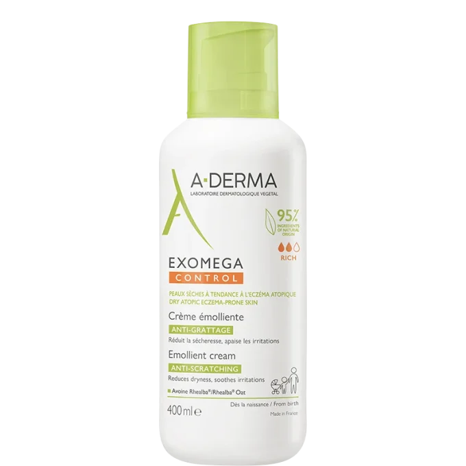 A-Derma Exomega Control Cream 400 ml A-Derma