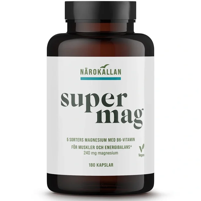 Närokällan Super Mag 180 kapslar Närokällan