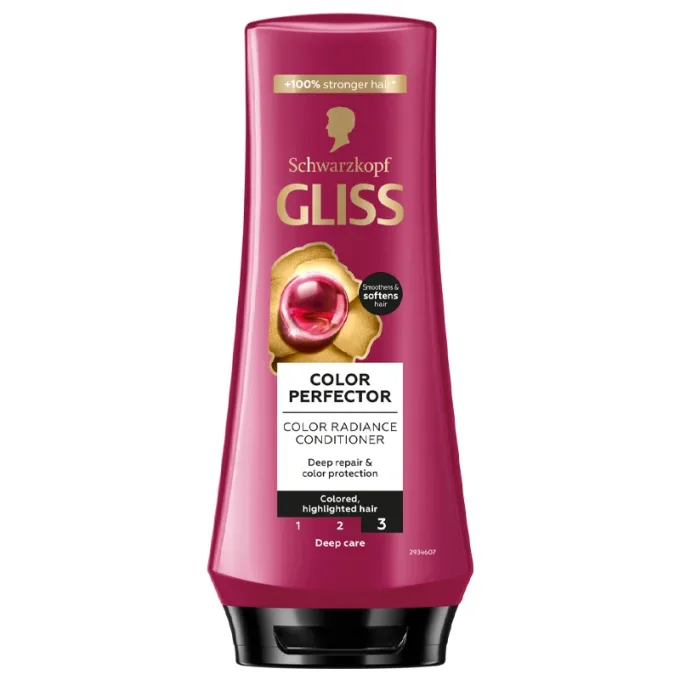 Schwarzkopf Gliss Color Perfector Color Radiance Conditioner for Coloured & Highlighted Hair 200 ml Schwarzkopf