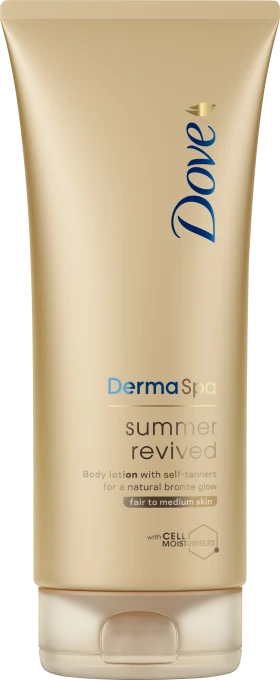 Dove Hudkräm Summer Revive Ljus 200 ml Dove