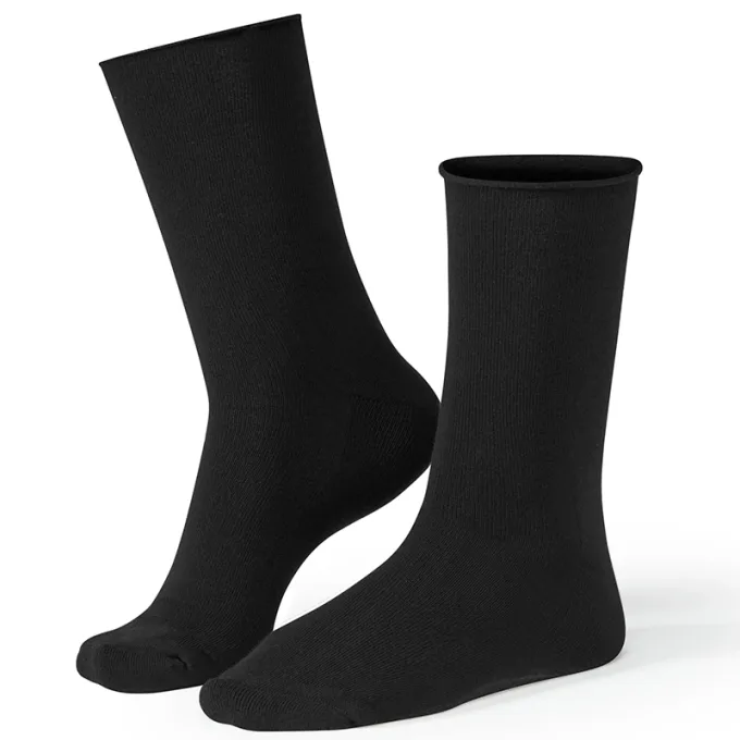 Life Wear Diabetesstrumpa Bomull Svart 46/48 Life Wear