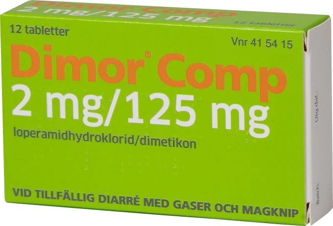 Dimor Comp tablett 2 mg/125 mg 12 st Dimor