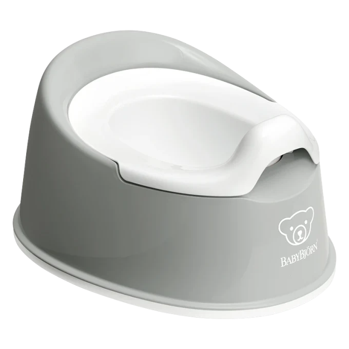 BabyBjörn Smart Potta Grå/Vit Babybjörn