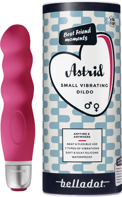 Belladot Astrid liten vibrerande dildo Belladot