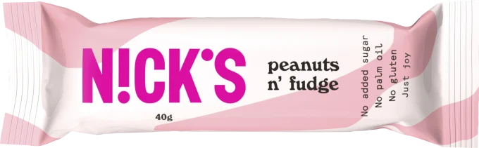 NICK'S Peanuts n' Fudge Chocolatebar 40 g Nicks