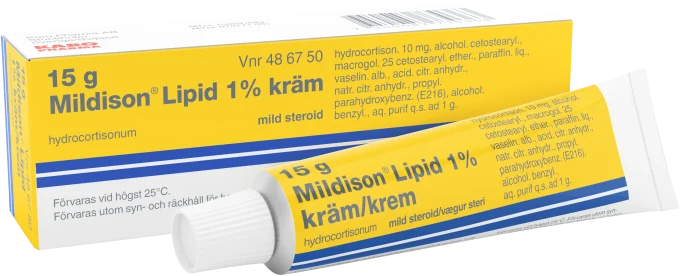 Mildison Lipid 1% kräm 15 g Mildison