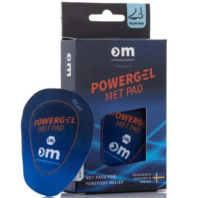 Ortho Movement Powergel Met Pad L/XL Ortho Movement