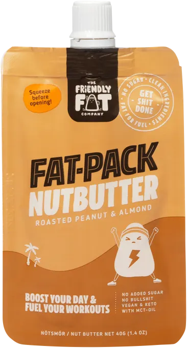 The Friendly Fat Company Fat-Pack Nutbutter 40 g The friendly fat company