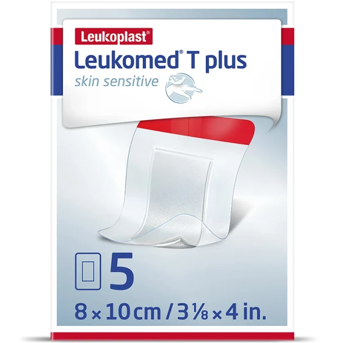 Leukoplast Leukomed T Plus Skin Sensitive 8 cm x 10 cm 5 st Leukoplast
