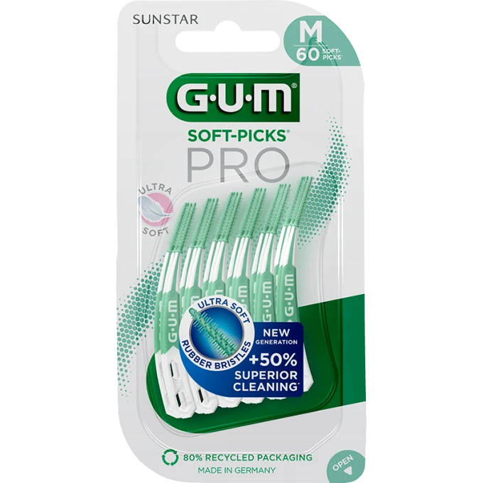 GUM Soft-Picks PRO Medium 60 st Gum