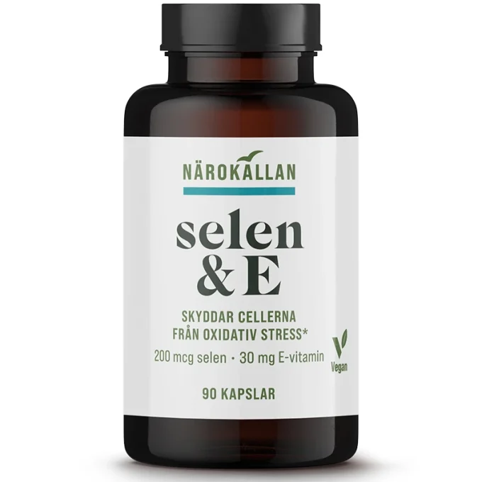 Närokällan Selen & E 90 kapslar Närokällan