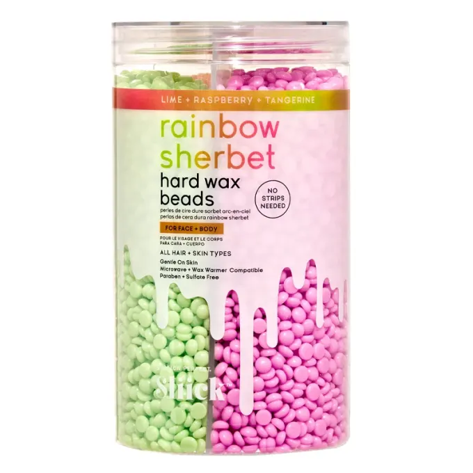 Sliick by Salon Perfect Hard Wax Beads Rainb Sherbet 425g sliick