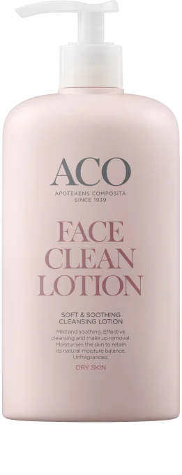 ACO Face Soft & Soothing Cleansing Lotion Oparfymerad 400 ml ACO