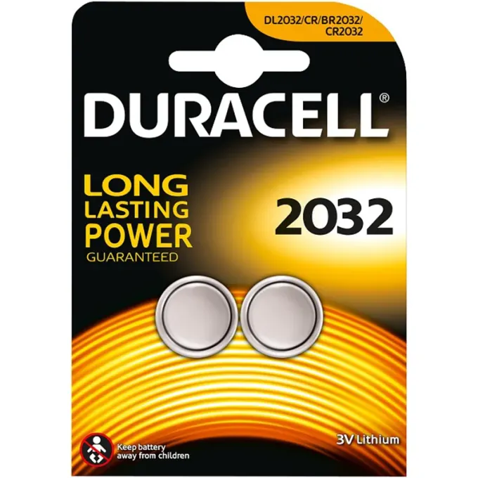Duracell lithiumbatteri DL2032/CR2032 Duracell