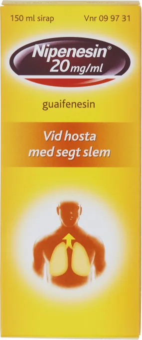 Nipenesin Sirap 20mg/ml Flaska 150 ml Nipenesin
