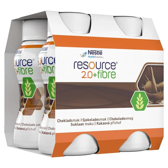Resource 2.0 + Fibre Choklad 4x200 ml Resource